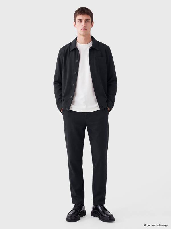 LCW Vision Comfortable Fit Men's Textured Trousers