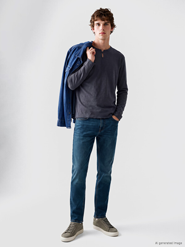 LCW ECO 750 Slim Fit Erkek Jean Pantolon