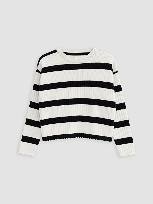 LCW Kids Girl Ecru Sweater