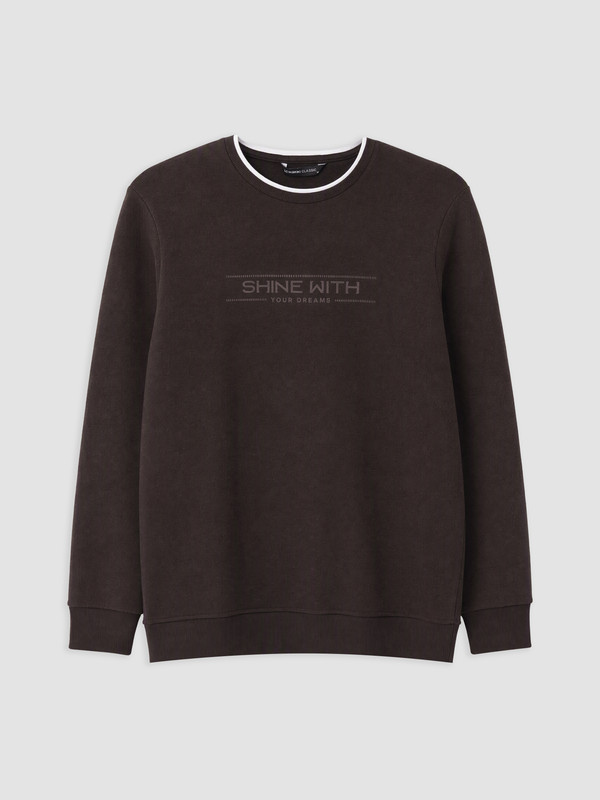 LCWAIKIKI Classic Crew Neck Printed Men's Sweatshirt