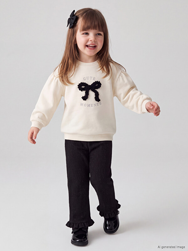 LCW baby Leggins me bel elastik për foshnja vajza