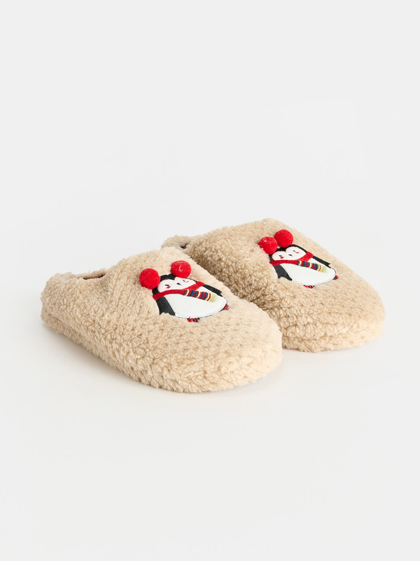 LCW STEPS Woman Beige Home Slippers