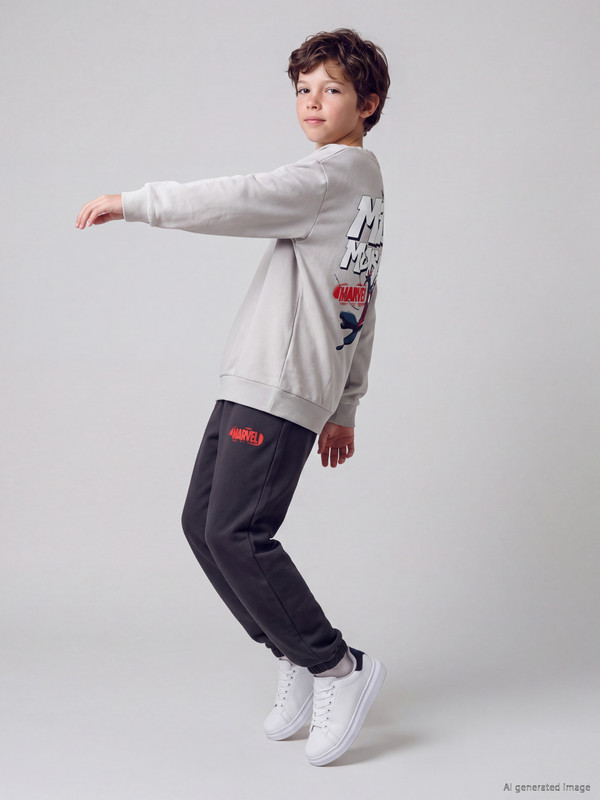 LCW Kids Spider-man Printed Boys' Tracksuit Set