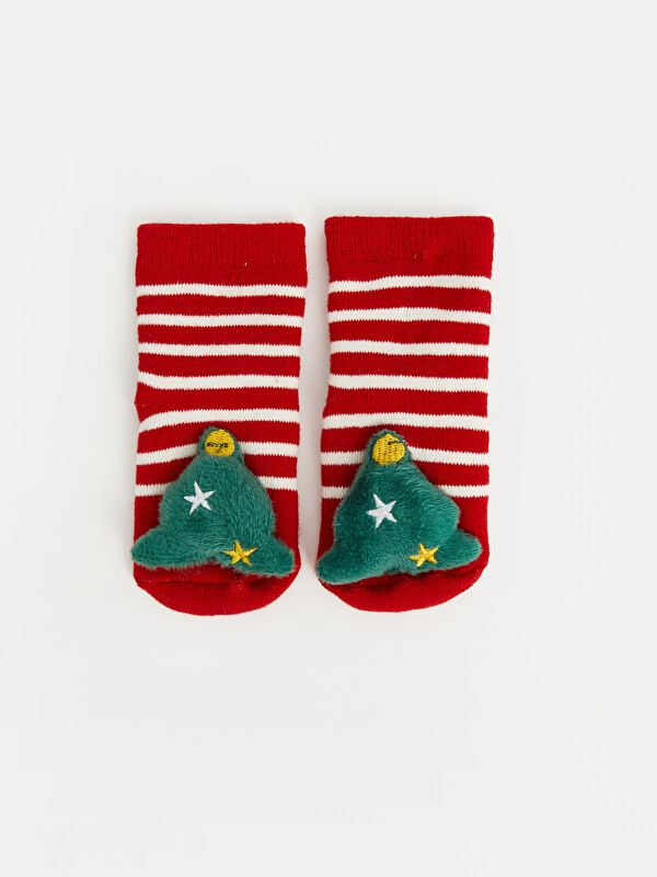 LCW baby Weihnachtlich gestaltete Haussocken für Baby-Jungen