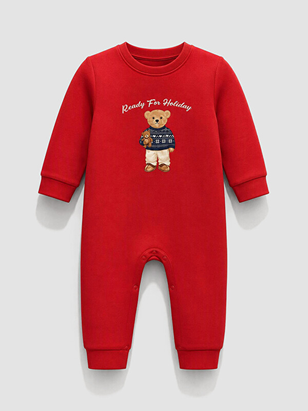 LCW baby Djalë foshnje E Kuqe Kombinezon  