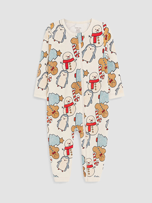 LCW baby Printed Baby Boys' Jumpsuit