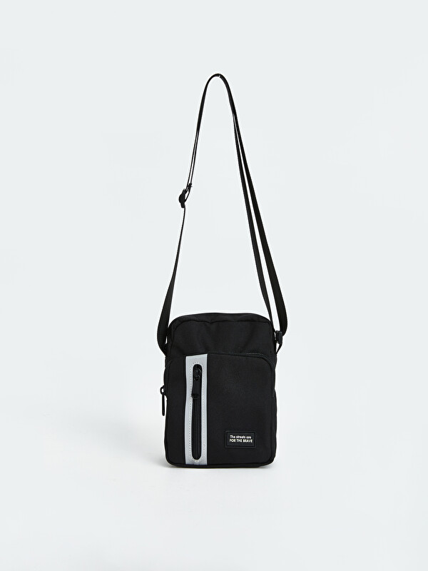LCW ACCESSORIES Text Printed Boys' Crossbody Bag