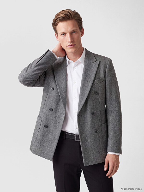 SOUTHBLUE Regular Fit Men's Blazer Jacket