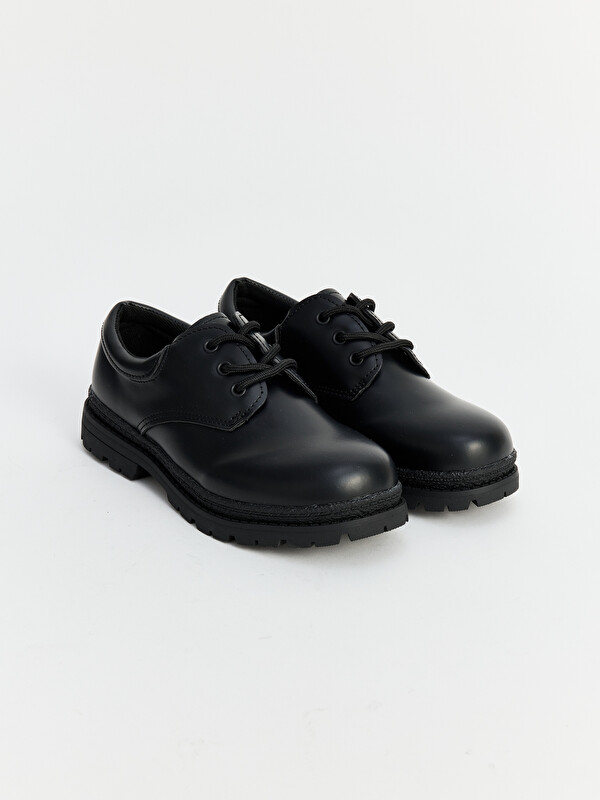LCW STEPS Faux Leather Girls' Classic Shoe