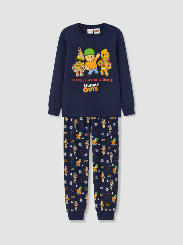LCW Kids Комплект пижами за момчета Stumble Guys