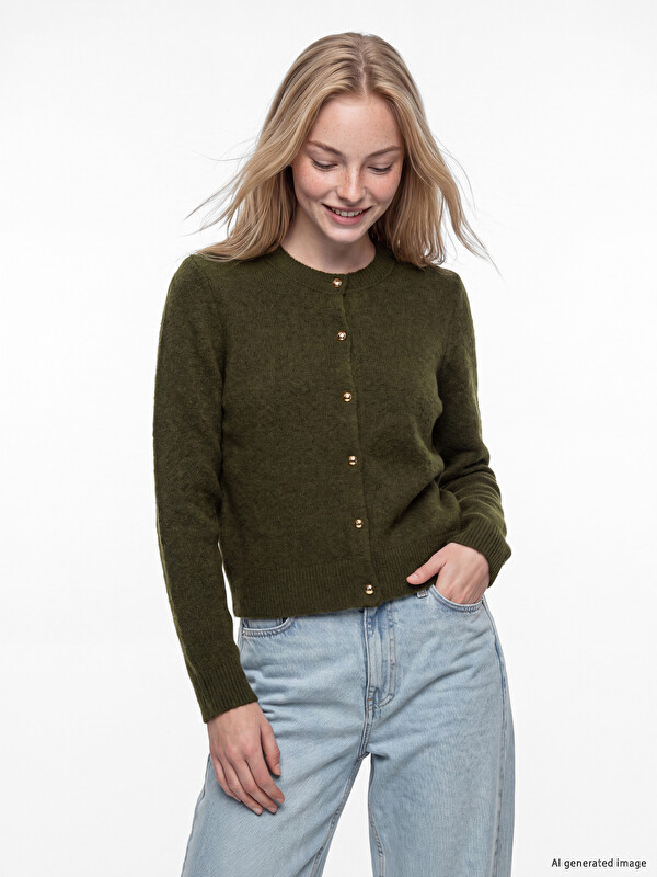 XSIDE Wool Blended Women's Knitwear Cardigan