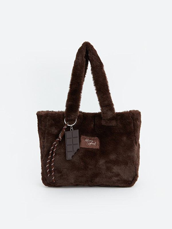 LCW ACCESSORIES Çantë krahu pelushi për vajza