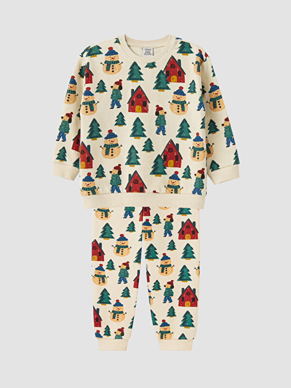 LCW baby Baby Boy Ecru Set