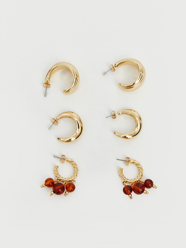 LCW JOY Woman Yellow Earrings