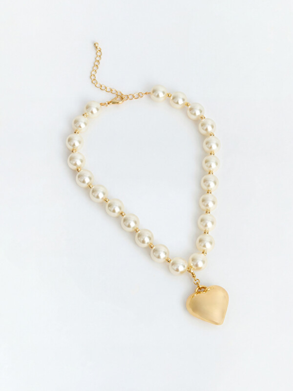LCW JOY Heart Patterned Women's Necklace