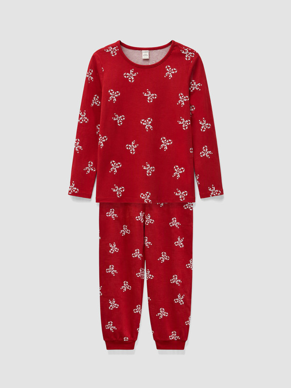 LCW Kids Girl Red Pyjama Set