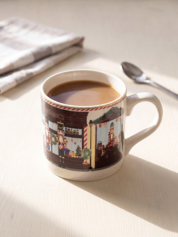 LCW HOME Porculanska šalica s novogodišnjim motivom 355 ml