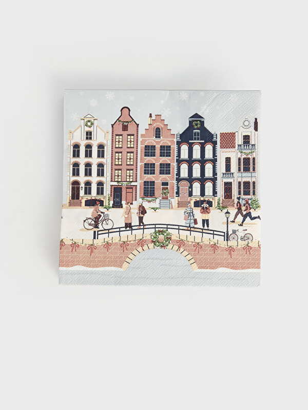 LCW HOME Amsterdam tiskana salveta