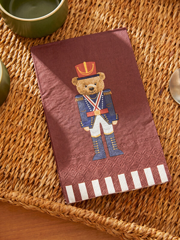 LCW HOME Bear Teddy Printed Paper Napkin 20-pack