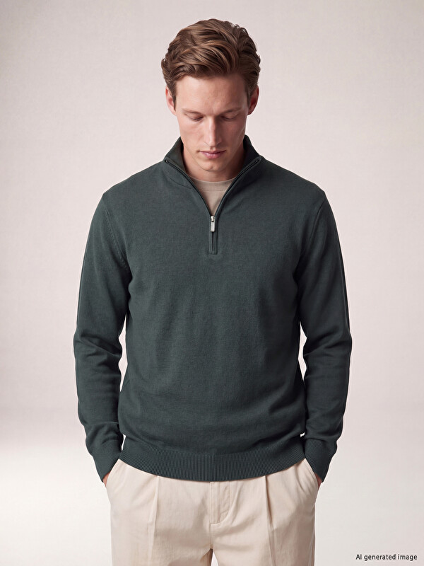 SOUTHBLUE Polo Yaka Erkek Triko Kazak