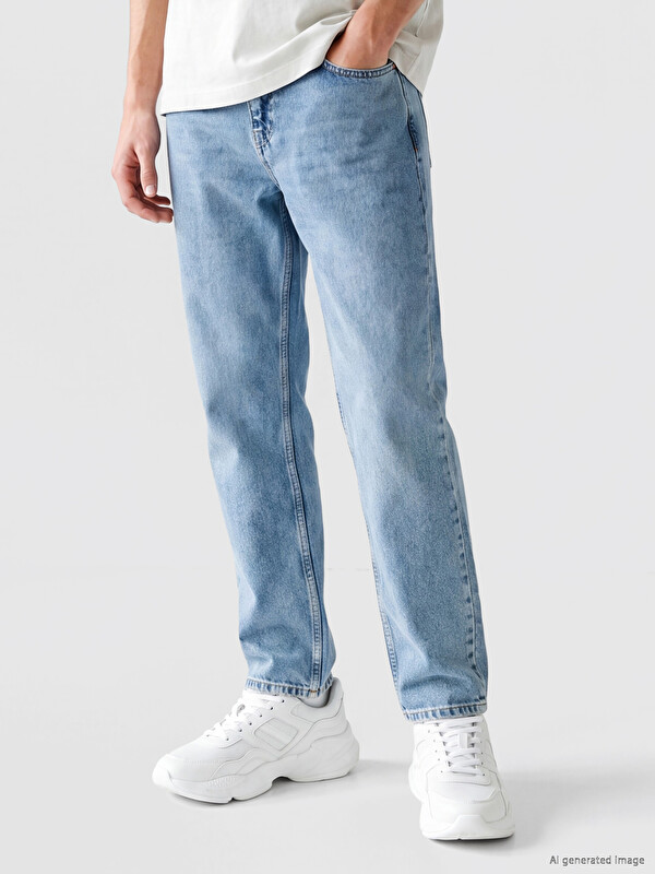 LCW Jeans 745 Baggy Fit Erkek Jean Pantolon