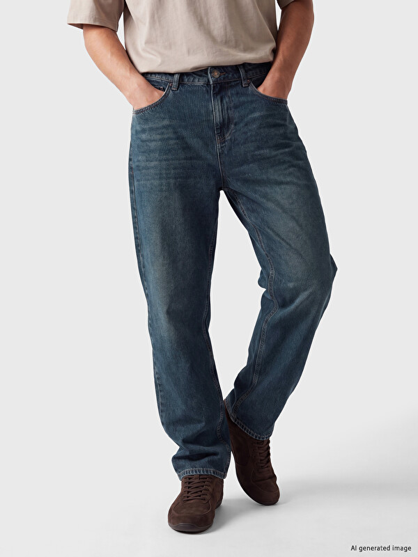 LCW Jeans 745 машки фармерки со широк крој