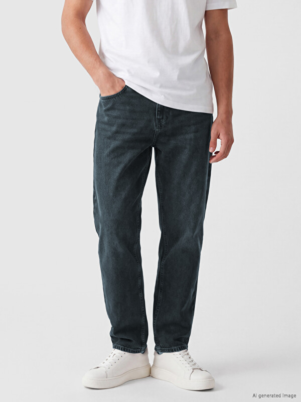 LCW Jeans Xhinse baggy fit për burra 745