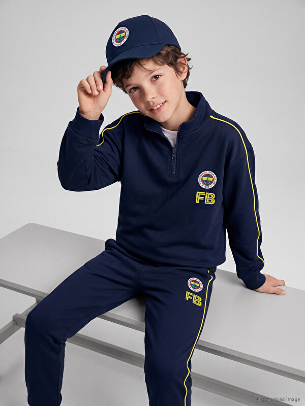 LCW Kids Fenerbahçe Erkek Çocuk Sweatshirt