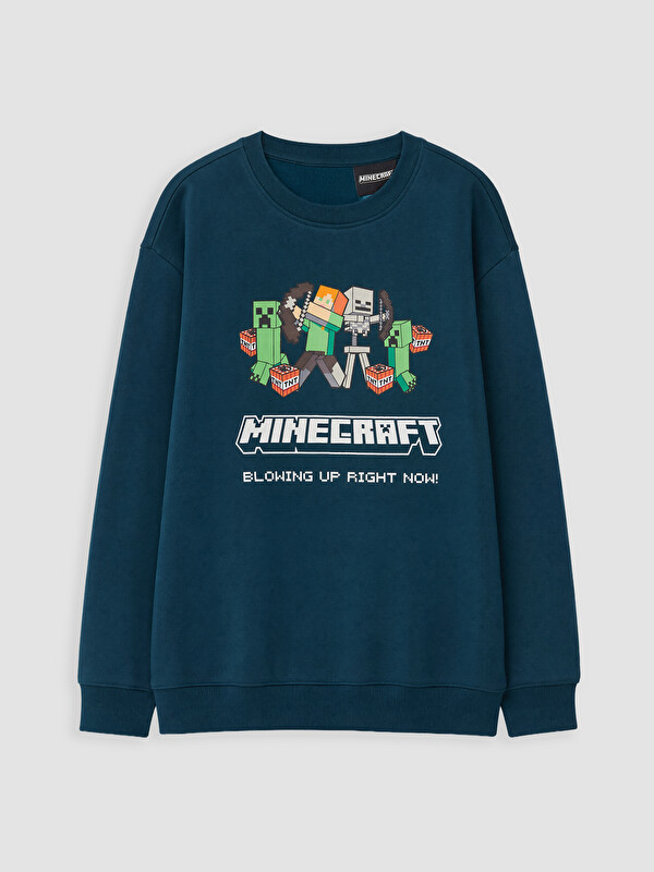 LCW Kids Bedrucktes Minecraft Jungen Sweatshirt
