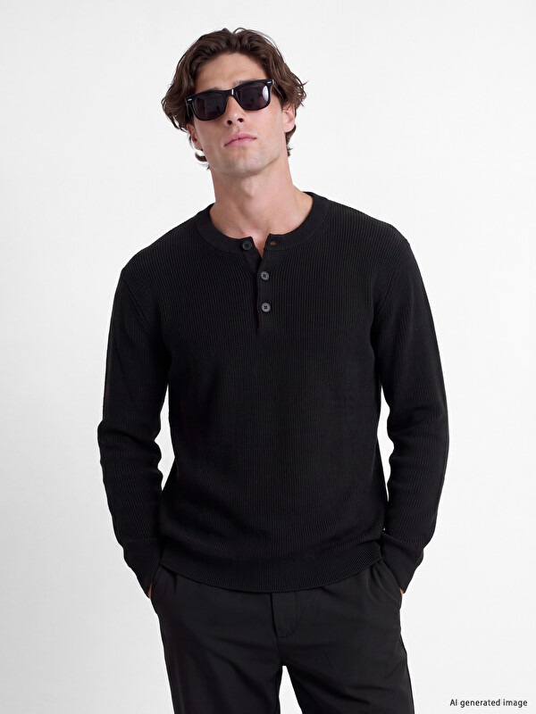 LCW Vision Crew Neck Men's Knitwear Sweater