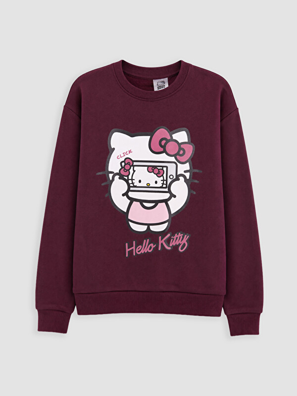 LCW Kids Girl Plum Sweatshirt