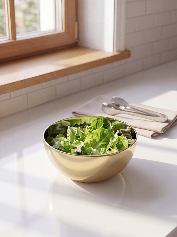 LCW HOME Metal Cucumber Bowl