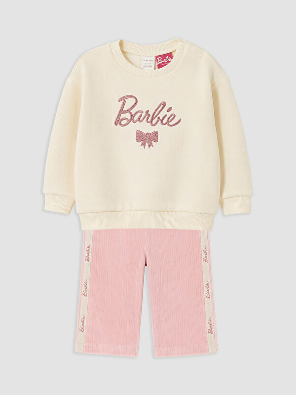 LCW baby Baby Girl Ecru Set