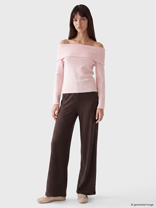 XSIDE Woman Brown Sweatpants