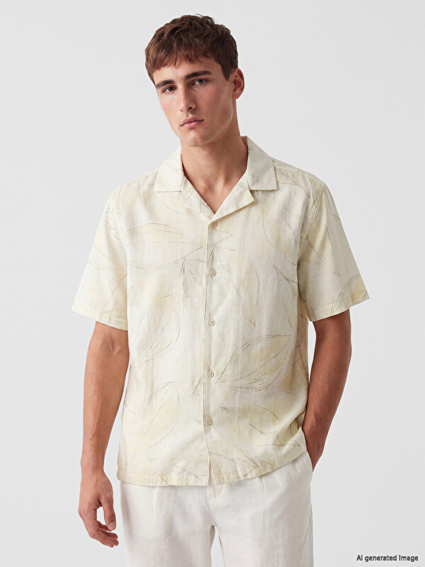 LCW Vision Regular Fit Patterned Men's Shirt