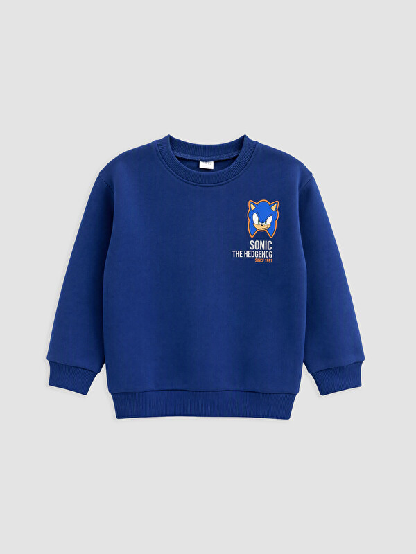 LCW Kids Sonic Printed Boys' Sweatshirt