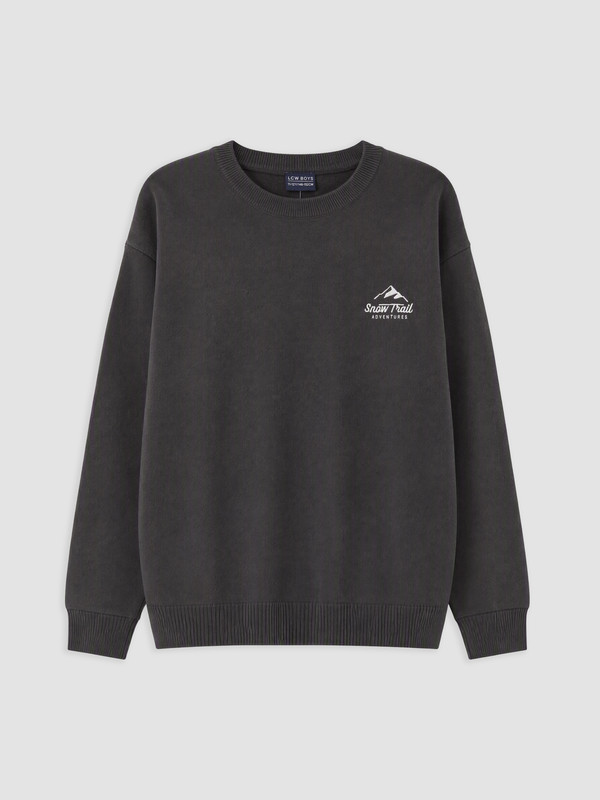 LCW Kids Boy Anthracite Sweater