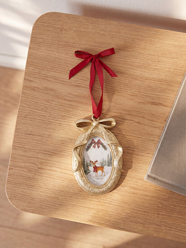LCW HOME Framed New Year Ornament 13 Cm
