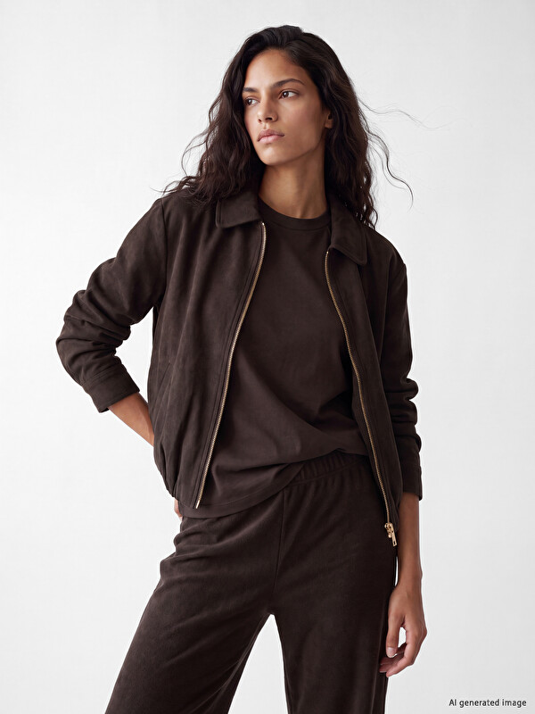 XSIDE Woman Brown Coat
