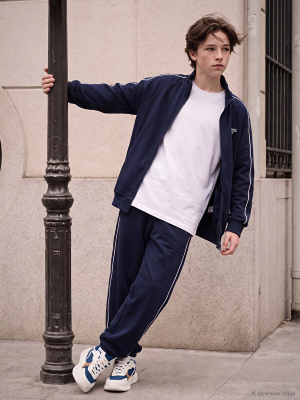 LCW STEPS Mesh Detail Boys' Sneaker