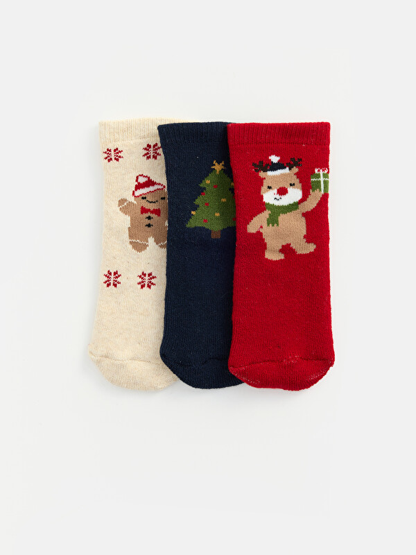 LCW baby Baby Boy Ecru Ankle Socks