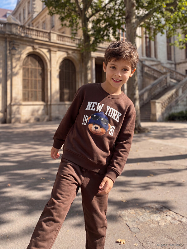 LCW Kids Boys' Thick Sweatshirt Set