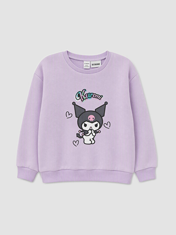 LCW Kids Hanorac Gros Imprimat Kuromi pentru Fete