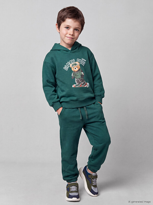 LCW Kids طقم أولاد مطبوع
