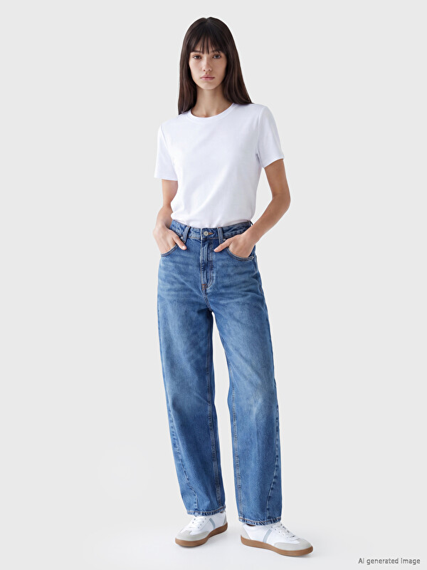 XSIDE Baggy Fit Women's Jeans