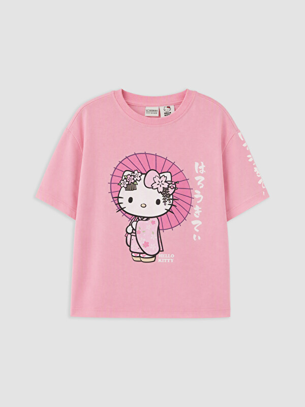 LCW Kids Girl Pink T-Shirt