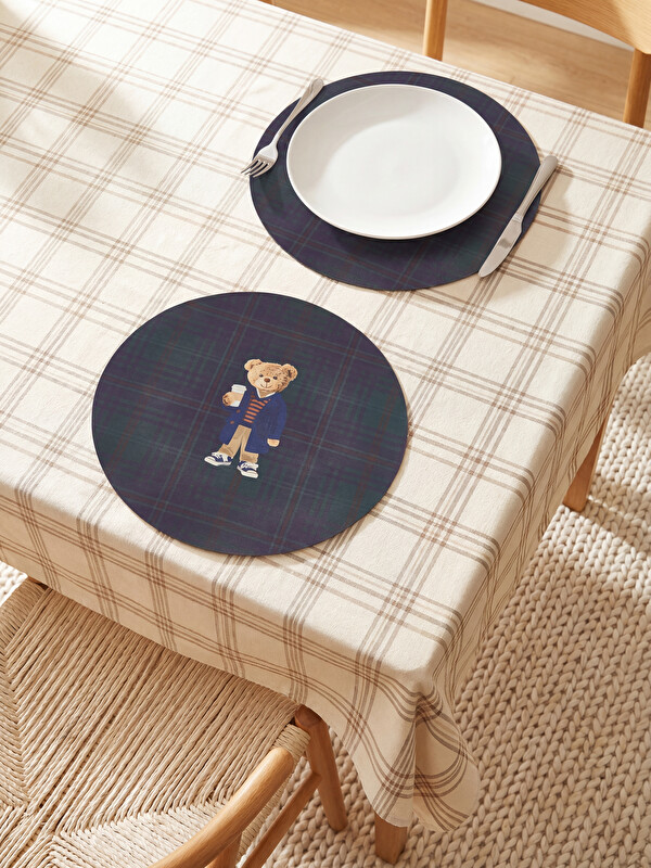 LCW HOME Teddy Bear tiskani podmetač