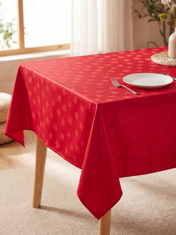 LCW HOME Snow Patterned Tablecloth 180x240 cm