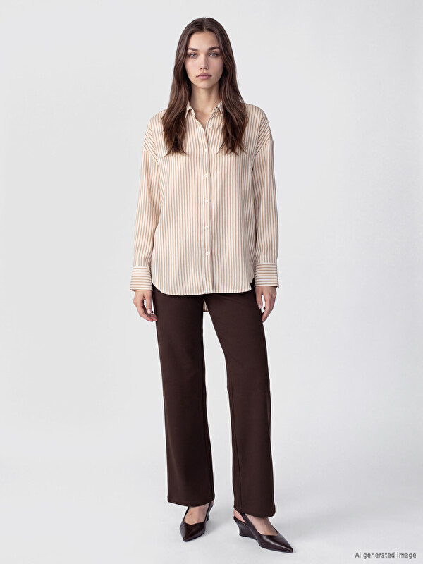 LCW Modest Slim Fit ženske pantalone