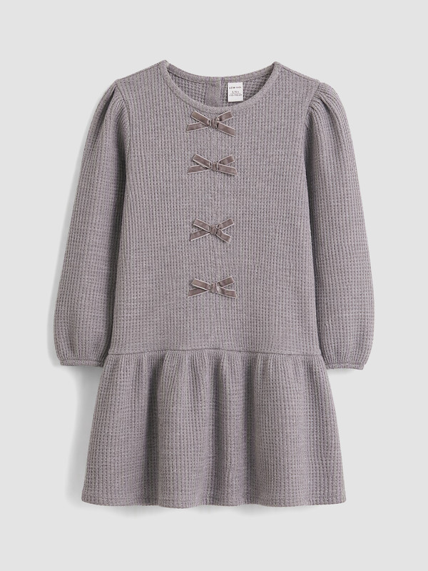 LCW Kids Bow Detailed Girls' Dress